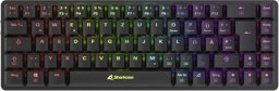 Sharkoon Gaming Tastatur PureWriter W65 schwarz-rot DE