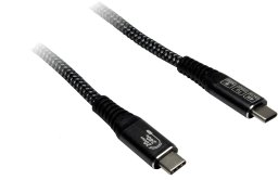 Kabel USB Club 3D Inter-Tech Kabel AC USB-C 3.2 Gen 2x2, 240W - 3m
