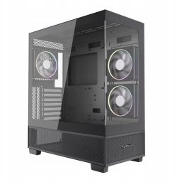 GEMBIRD obudowa gamingowa Fornax X550 2xUSB 3.0+ typ C 9x FAN PWM+ARGB