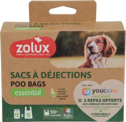 Zolux ZOLUX woreczki na odchody x12