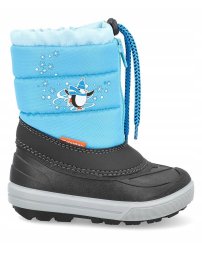 Demar vaikiški žieminiai batai su natūralia vilna KENNY 2, mėlyni