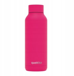 Quokka Solid - Butelka termiczna ze stali nierdzewnej 510 ml (Raspberry Pink)