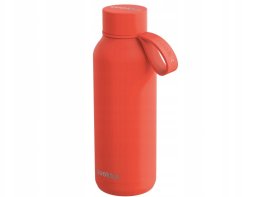 Quokka Solid With Strap - Butelka termiczna ze stali nierdzewnej 510 ml z paskiem (Orange)