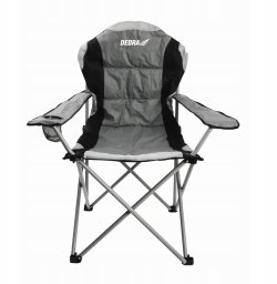 Krzesło campingowe składane 90x58x110 cm, wypełnione