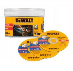 Dewalt tarcza do cięcia 125mm x 1mm 50szt