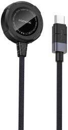Ładowarka bezprzewodowa Foneng W02 do zegarka Apple Watch 2.5W, 1m (czarna)