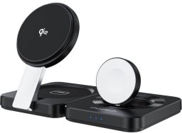 Składana ładowarka magnetyczna 3w1 Choetech Qi2