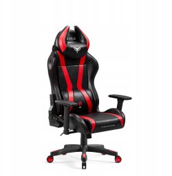 Fotel Gamingowy Diablo X-Horn 2.0 Small: czarno-czerwony