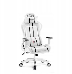 Fotel gamingowy Diablo X-One 2.0 Small: biało-czarny