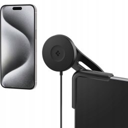Spigen Tesla TapLock MagSafe Car Mount Charger, black - Wireless / Screen