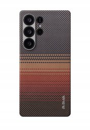 Pitaka Tactile Woven Case, Sunset - Samsung Galaxy S25 Ultra