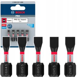 Bosch Końcówka wkręcająca PRO SL Impact Set 5 szt.