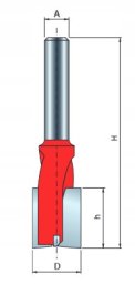 Frez 17-10608P 22X25X70X8,0