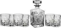 Zestaw do whisky karafka + 6 szklanek Bohemia Fiore