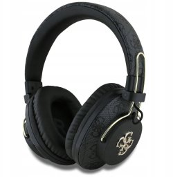 Słuchawki nauszne Guess Bluetooth ENC    Metal 4G Logo czarny