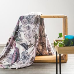KOC DAVOS 2 150 X 200 CM FIOLETOWY