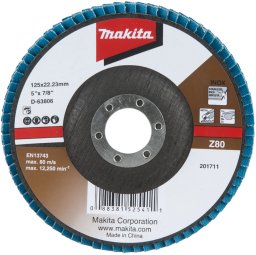 Makita Fächerschleifscheibe 125mm Z80