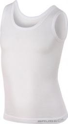  Brubeck Koszulka dziecięca COMFORT COTTON JUNIOR biała r. 128/134 cm (TA10220)