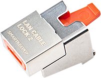 Smartkeeper SmartKeeper NC13PKOR 5 x LAN Cable Locks 2 with 1 x Lock Key Basic Orange SLSART-0311 SLSART0311 (SLSART-0311)