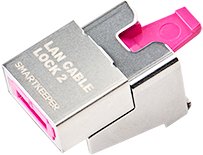Smartkeeper SmartKeeper NC13PKPK 5 x LAN Cable Locks 2 with 1 x Lock Key Basic Pink SLSART-0312 SLSART0312 (SLSART-0312)