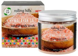 Rolling Hills Naturalny peeling do ciała i twarzy - sól himalajska 250g