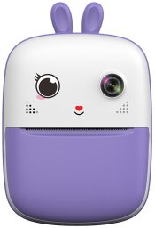 Mini drukarka termiczna dla dzieci z aparatem fotograficznym i kamerą - fioletowa Mini drukarka termiczna dla dzieci z aparatem fotograficznym i kamerą - fioletowa
