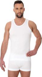  Brubeck Koszulka męska Comfort Cotton biała r. M (TA00540A)