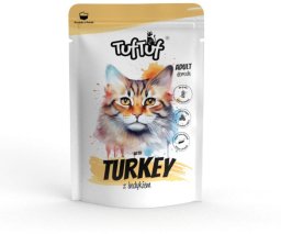 Tuf Tuf Kot saszetka dla kota z indykiem100g