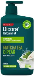 DICORA Żel pod prysznic Herbata Matcha i Gruszka  825 ml