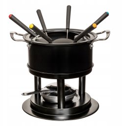 Zestaw do fondue na 6 osób, metalowy