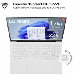 Laptop LG 15Z90S-G.AA74B 14" Intel Core Ultra 7 155H 16 GB RAM 512 GB SSD