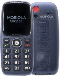 TELEFON GSM MOBIOLA DLA SENIORA MB3120i  2G NIEBIESKI