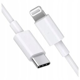 Kabel USB Alogy USB-C - Lightning 1m Biały