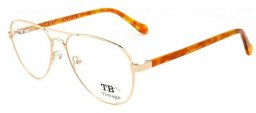 Ramki do okularów Męskie Titto Bluni TB2966-C1 Złoty  54 mm