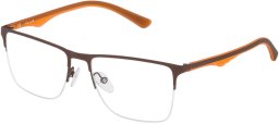 Ramki do okularów Męskie Police VPL398-53090L Brązowy 53 mm