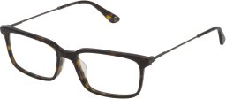 Ramki do okularów Męskie Police VPL687-520722 Brązowy 52 mm