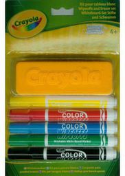 Crayola Zestaw zmywalne markery z gąbką