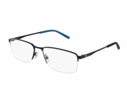 Ramki do okularów Męskie Montblanc MB0107O-004 Czarny  58 mm