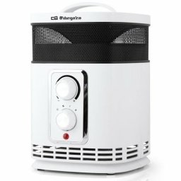 Przenośny Grzejnik Ceramiczny Orbegozo CR 6025 Biały Czarny/Biały 1500 W