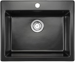 Sonra Makara 60 Black 70 zlewozmywak ceramiczny
