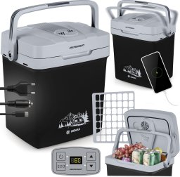 Lodówka turystyczna Berdsen Icemax 26 litry tryb ECO - czarna