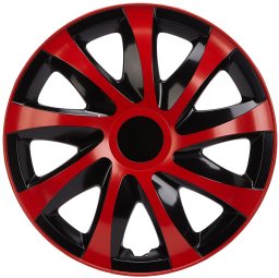 Kołpak 15" DRACO czerwono-czarny 1szt