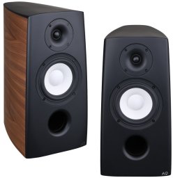 Acoustique Quality CANTO 3  - Audiofilska kolumna podstawkowa, dwudrożny zestaw o mocy 120W / SB ACOUSTICS / orzech