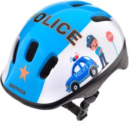 Kask rowerowy Meteor KS06 S 48-52 cm Police Uniwersalny