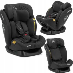 FOTELIK SAMOCHODOWY SESTTINO SECURE PRO BLACK 0-36KG 40-150cm