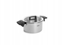 Pot WOLL Concept, steel, with lid, o 20 cm