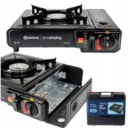 Genway PLATINET CAMPING COOKING STOVE 1 BURNER BLACK [46134]