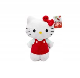 PROMO Maskotka pluszowa Hello Kitty 30cm czerwona sukienka