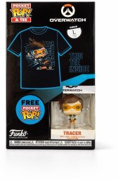 Funko Pop Funko T-shirt + Pocket Pop Overwatch Tracer (63465)