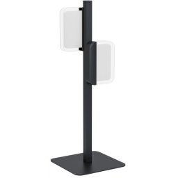 LED table lamp EGLO Ervidel, 2x4.5W, 3000K, 960 lm, black, 15.5 x 6 x 50 cm